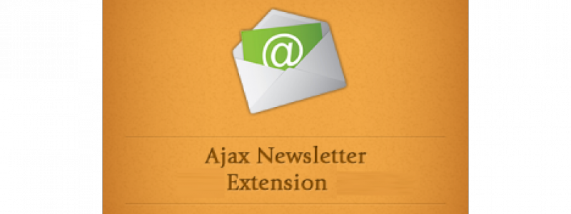 Ajax Newsletter Extension