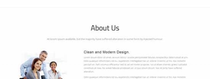 Free Bootstrap Template Rockline Business