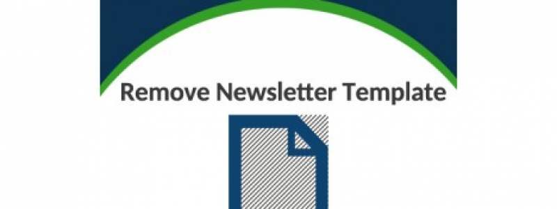 Remove Newsletter Template