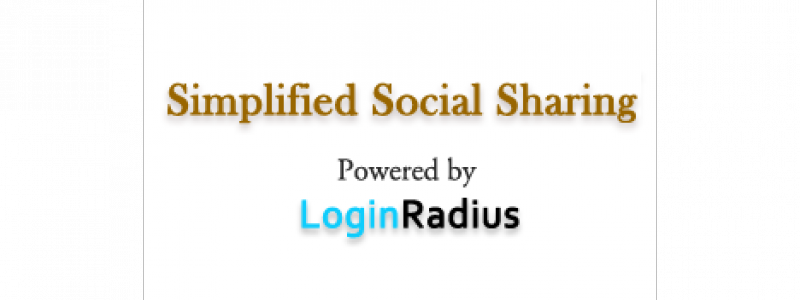 Simplified Social Sharing